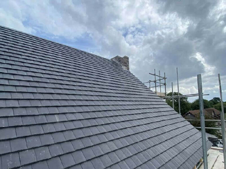 New roof installation showing professional roofing work by Holt Roofing Ltd in Derbyshire.