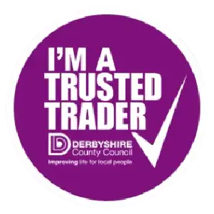 Derbyshire County Council Trusted Trader logo for Holt Roofing Ltd