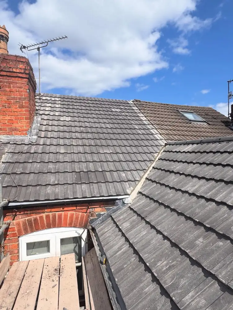 New Ludlow roof tiles installed on residential property in Ilkeston